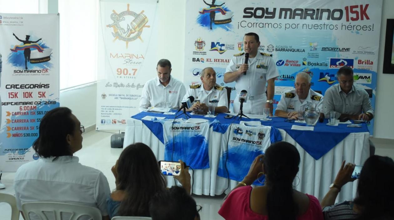 Aspecto del evento de socialización de la carrera Soy Marino.