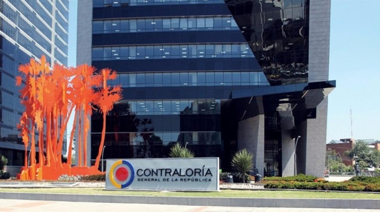 Fachada de la Contraloría.