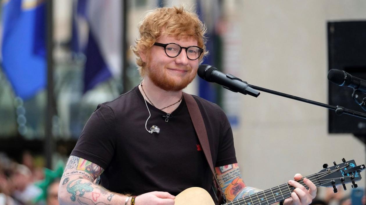 El cantante británico Ed Sheeran.