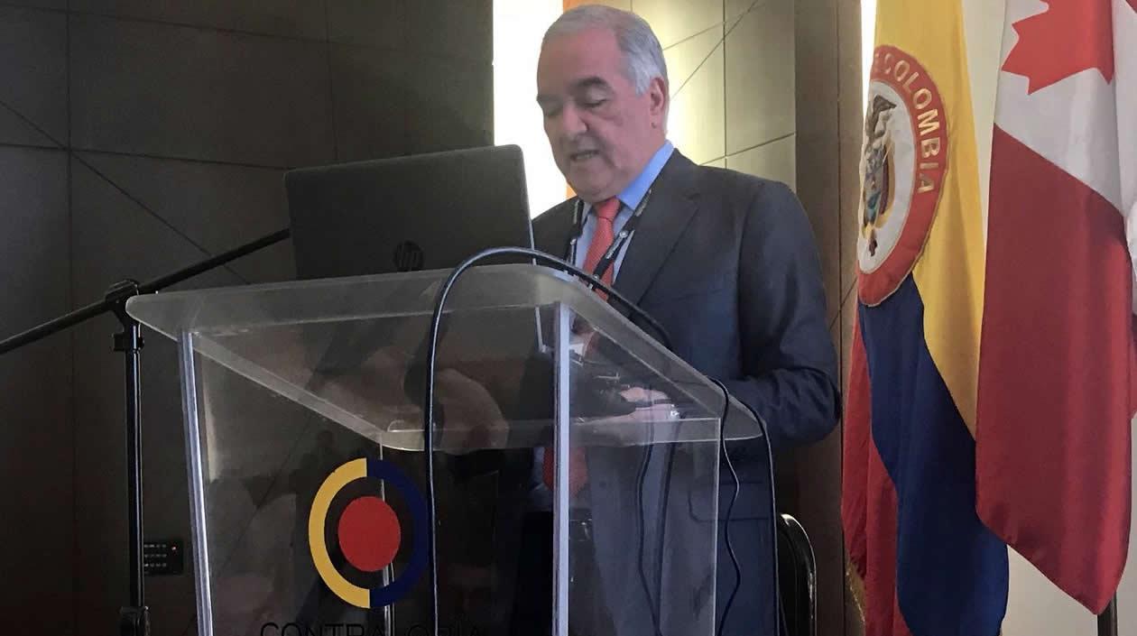 El Contralor General de la República, Edgardo Maya Villazón