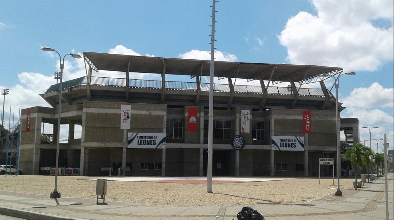 Estadio de béisbol de Montería, el 18 de Junio