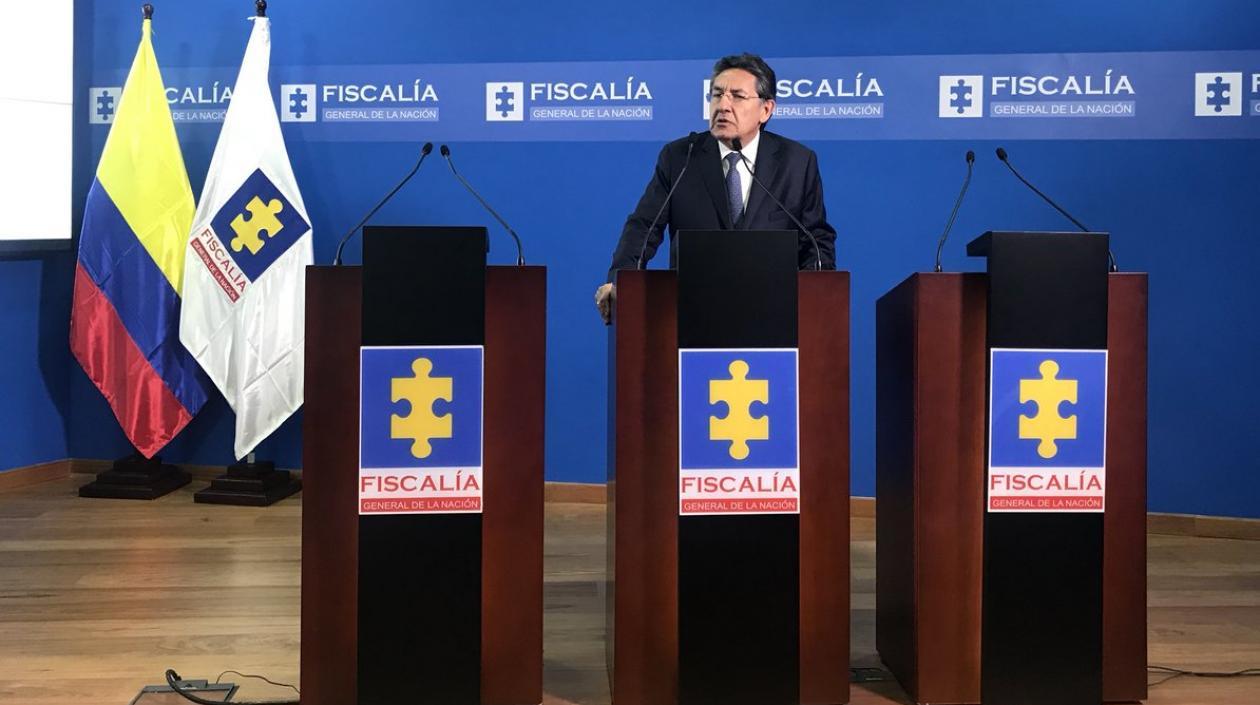 El Fiscal General de la Nación, Néstor Humberto Martínez.