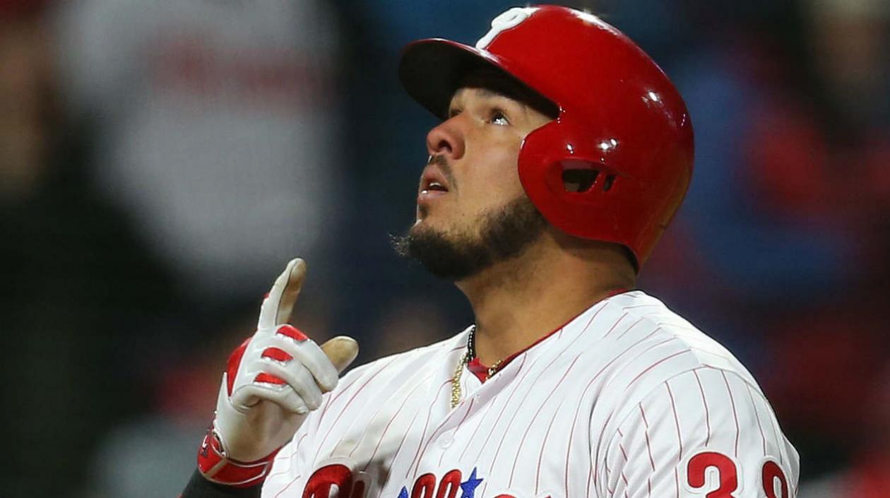 Jorge Alfaro, pelotero colombiano. 