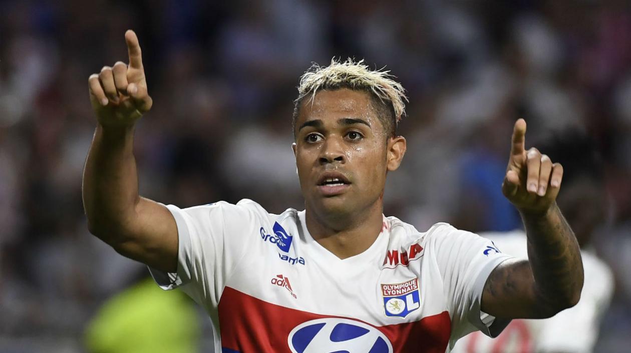 Mariano Díaz, delantero del Lyon. 