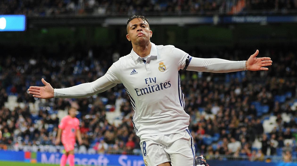 Mariano, delantero del Real Madrid. 