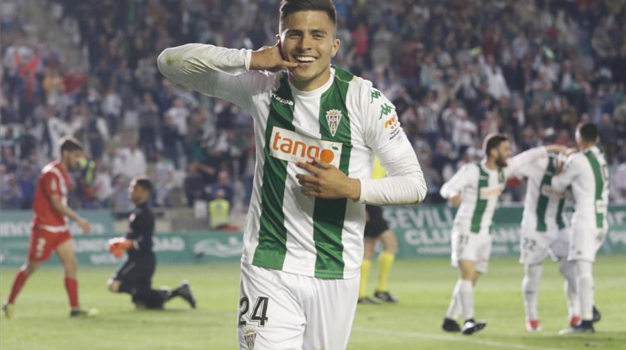 Juan José Narváez, volante colombiano. 