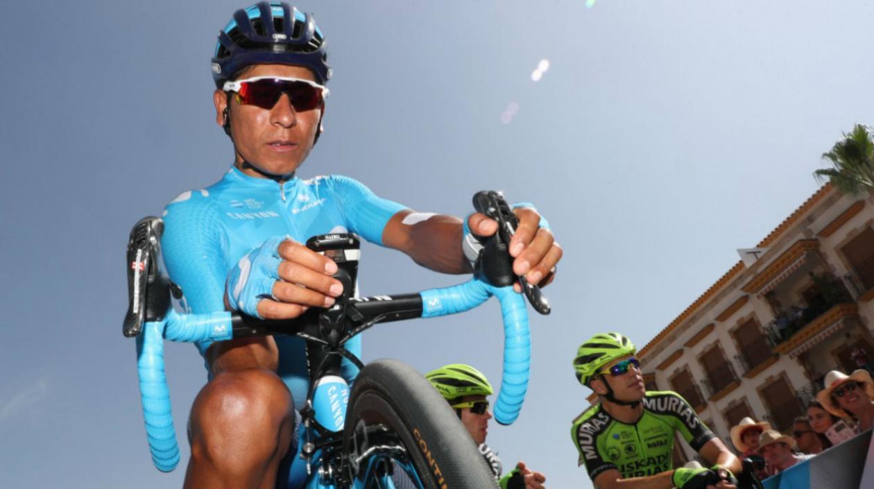 Nairo Quintana, ciclista colombiano. 