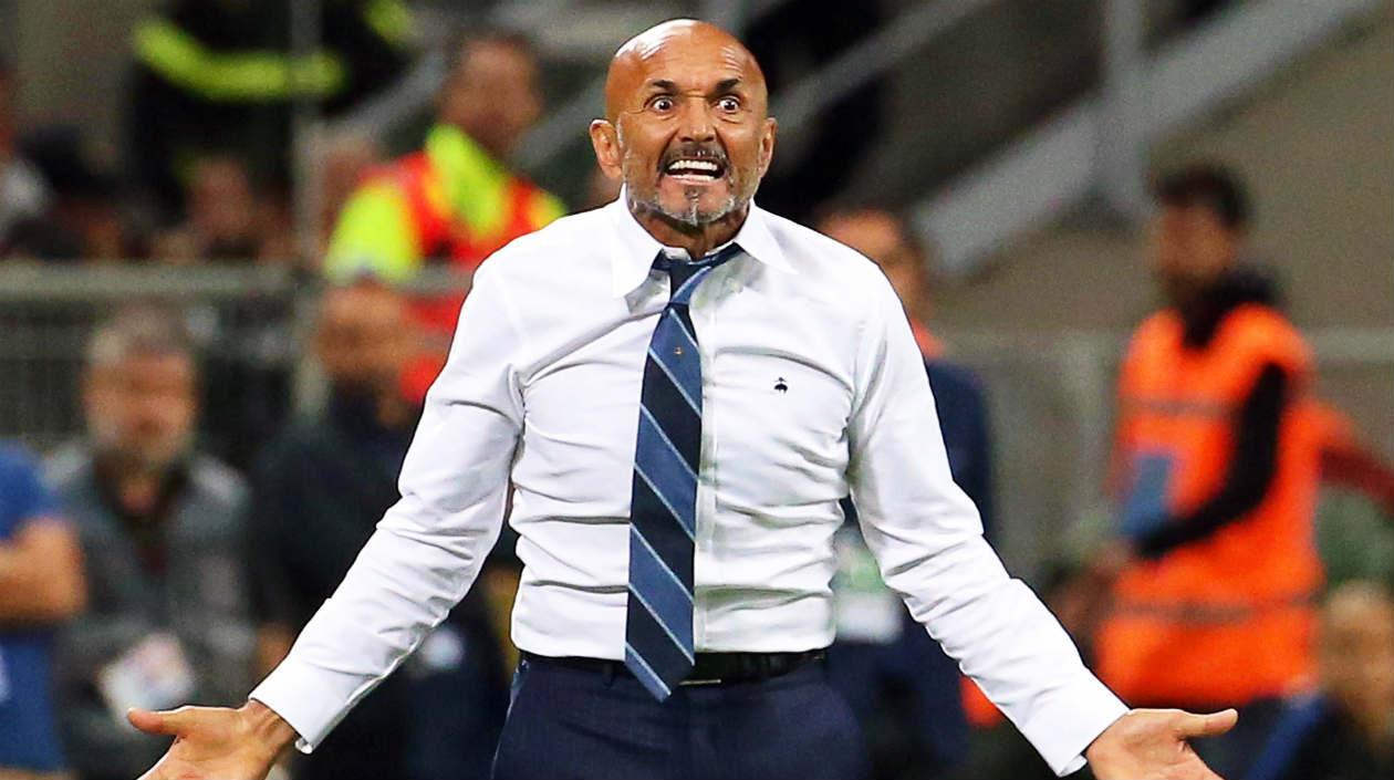 Luciano Spalletti, técnico del Inter de Milan. 