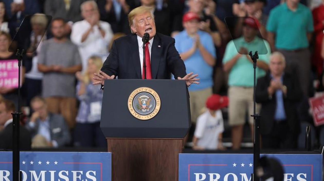 Donald Trump, presidente de Estados Unidos.