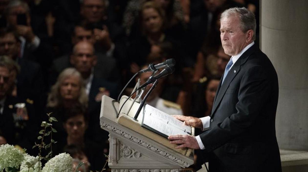El expresidente de Estados Unidos George W. Bush.
