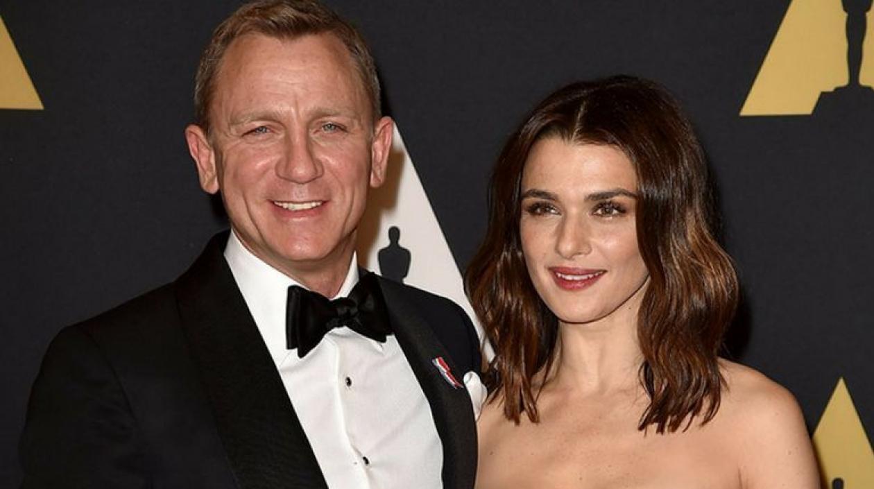 Los actores Daniel Craig y Rachel Weisz.