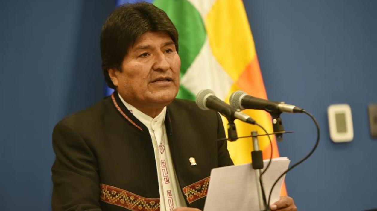 El presidente de Bolivia, Evo Morales. 