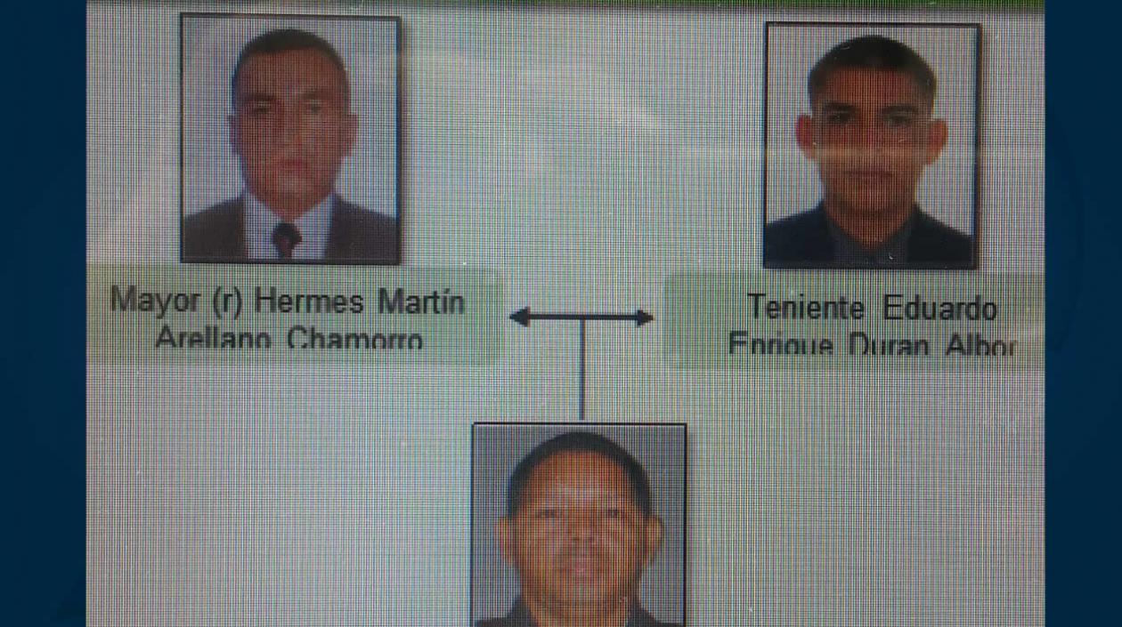 Los policías investigados.