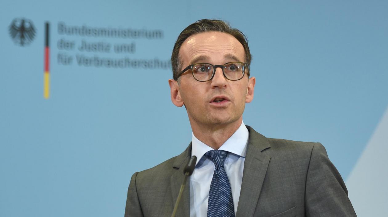  Heiko Maas, Ministro de Asuntos Exteriores de Alemania.