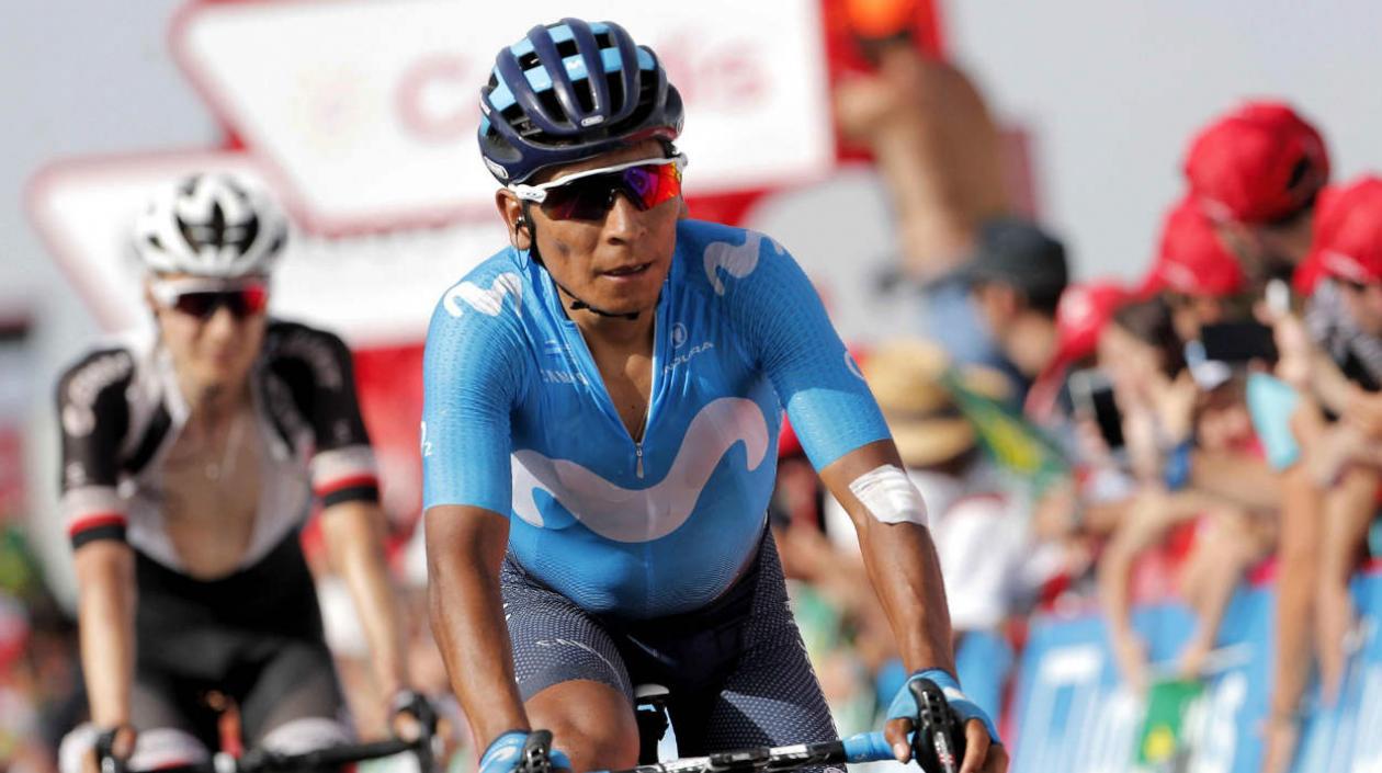 Nairo Quintana, ciclista colombiano. 