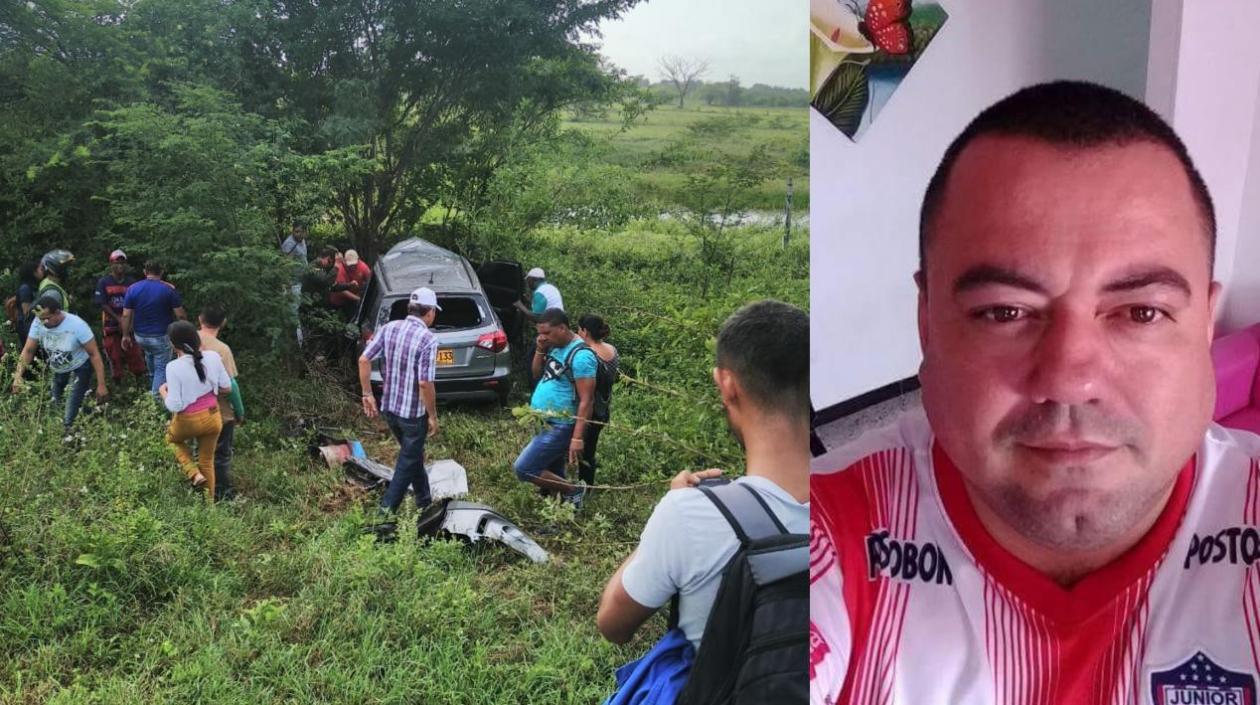 Así fue el accidente donde perdió la vida Gustavo Adolfo Castro.