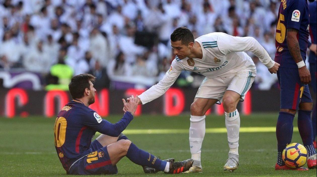 Lionel Messi y Cristiano Ronaldo.