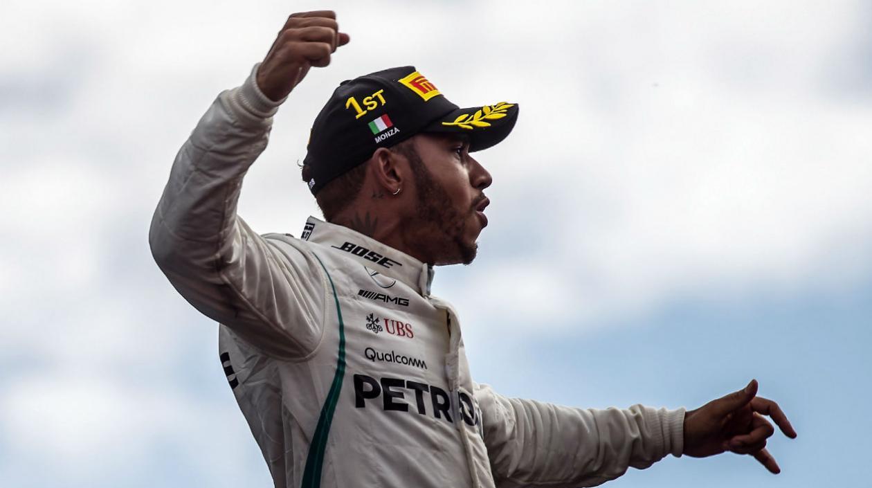 Lewis Hamilton, piloto británico. 