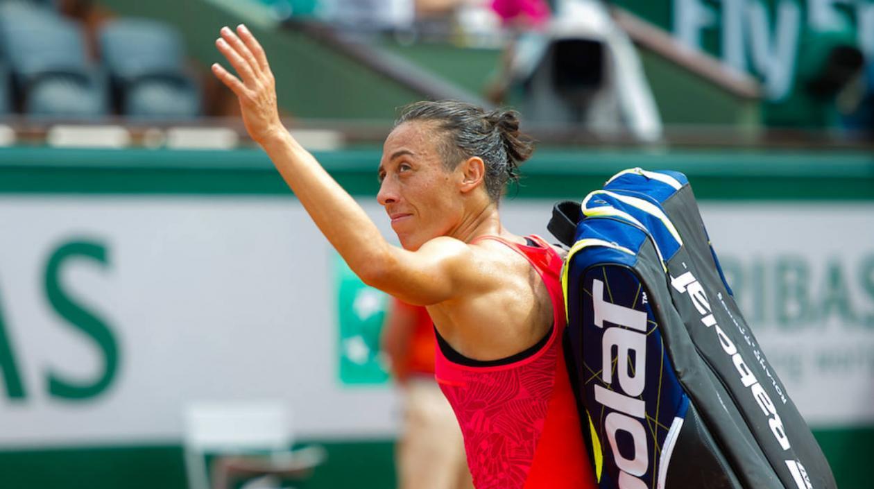  Francesca Schiavone, tenista italiana. 