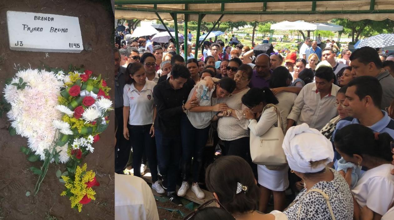  Sepelio de Brenda Pájaro Bruno.