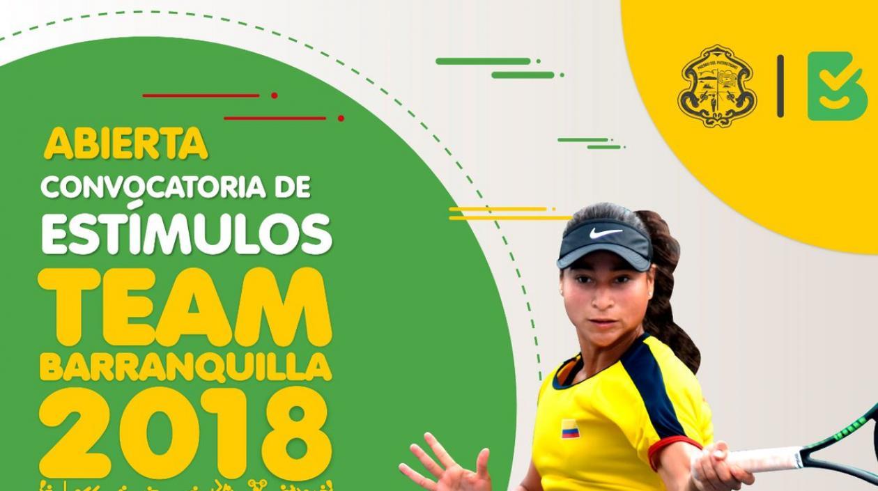 María Fernanda Herazo es una de las deportistas apoyadas por el distrito. 