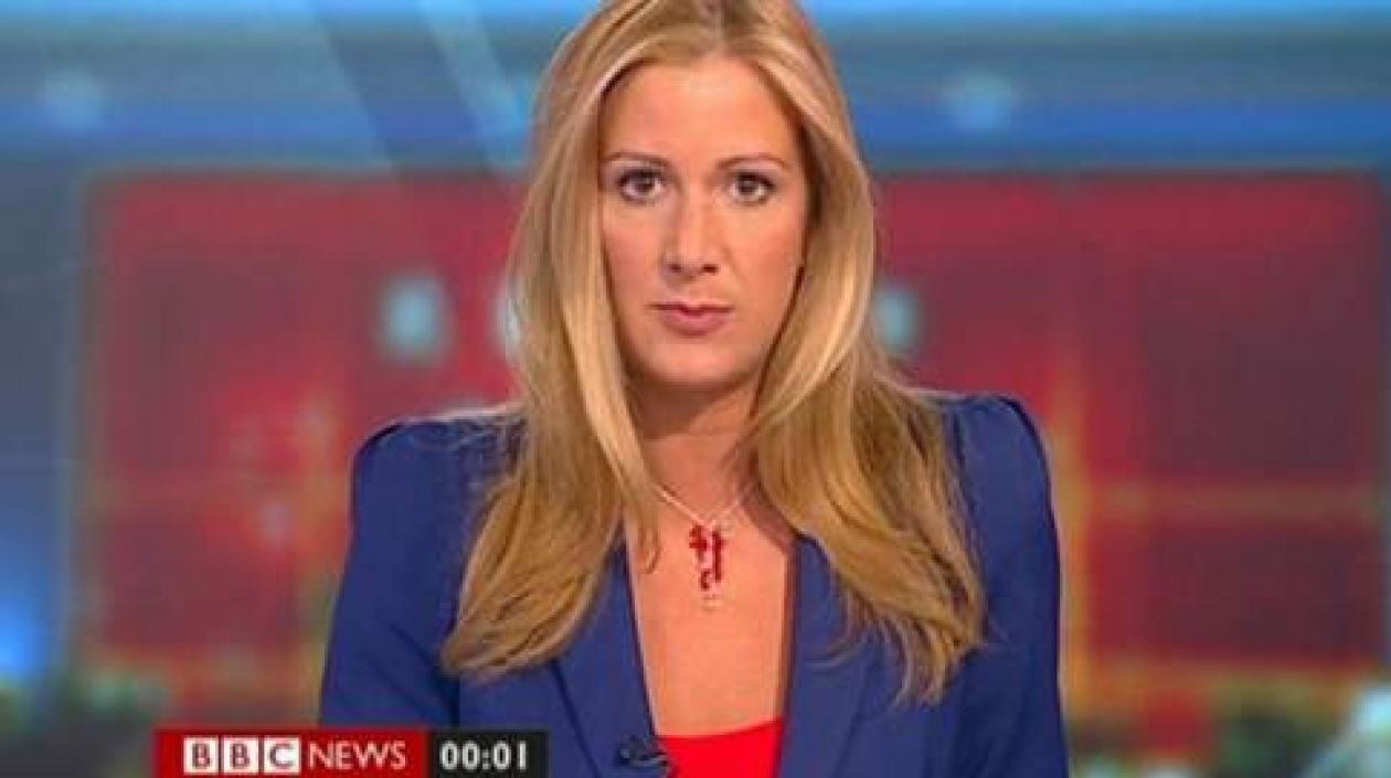 La presentadora británica Rachael Bland.