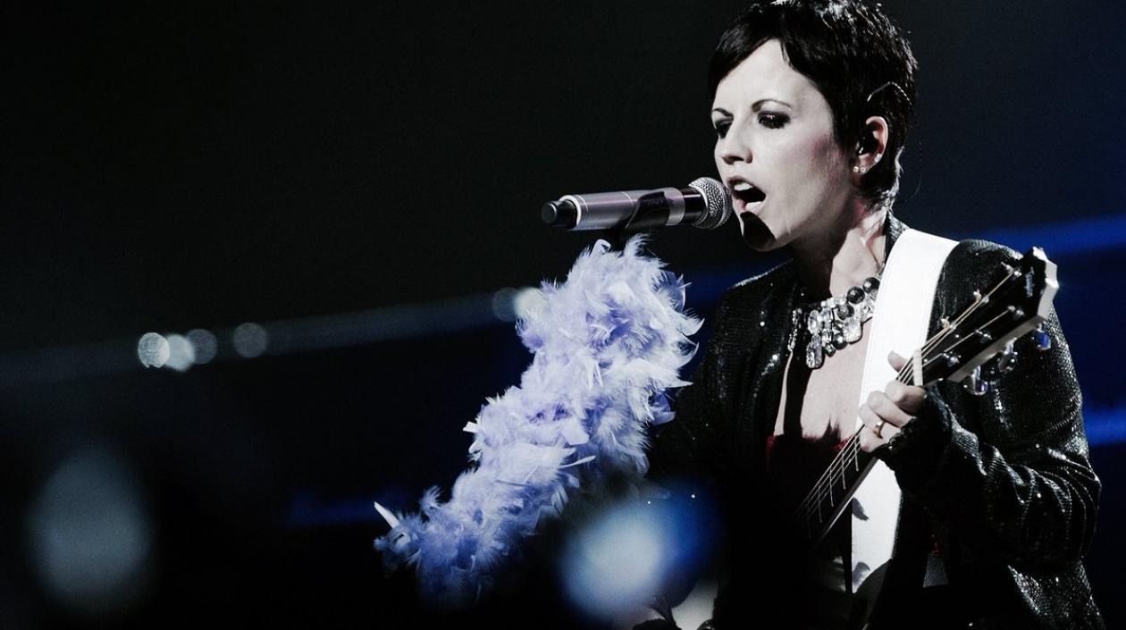 La cantante irlandesa Dolores O'Riordan.