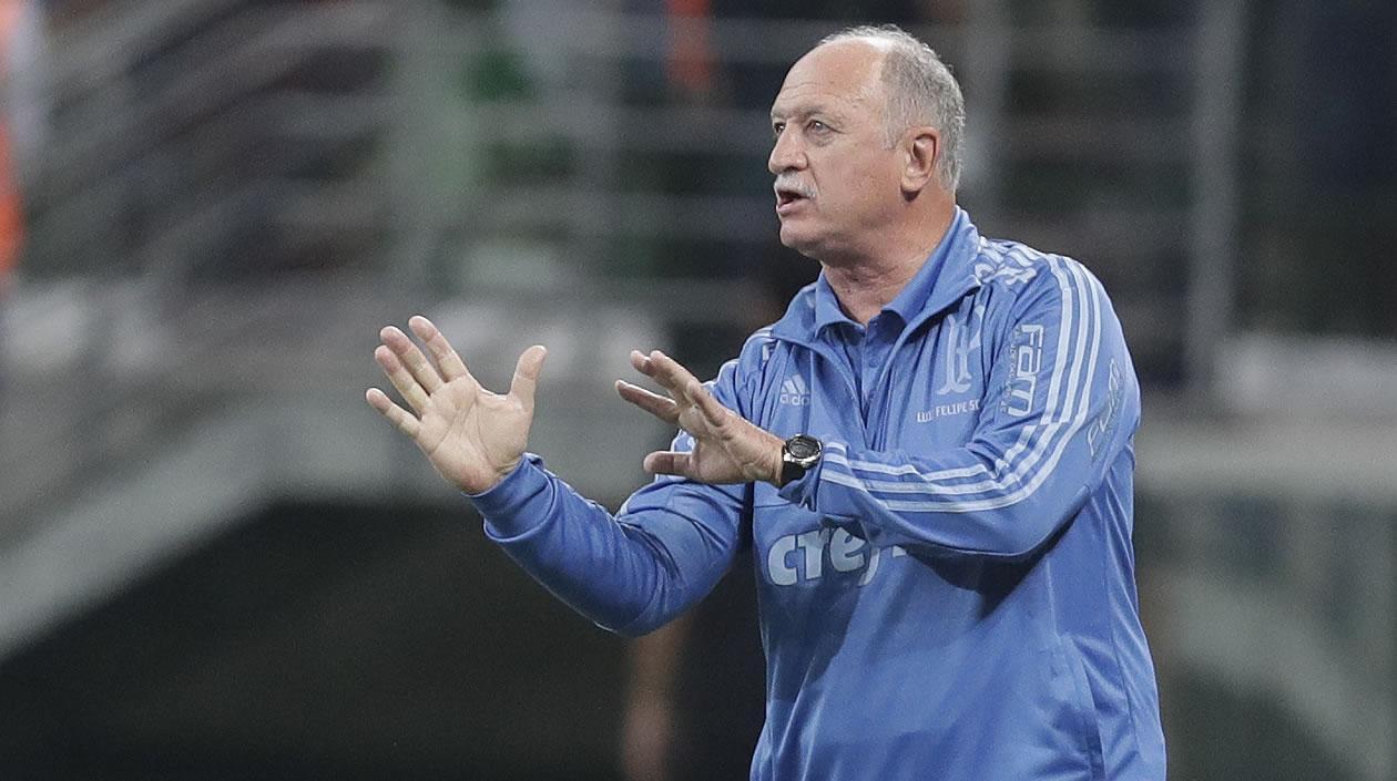 El director técnico Luiz Felipe Scolari 