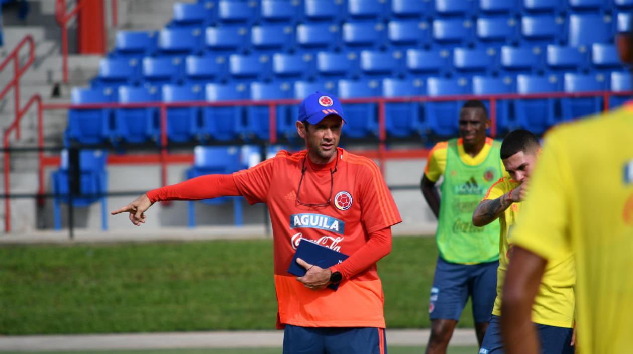 Arturo Reyes, técnico encargado de la Selección Colombia. 