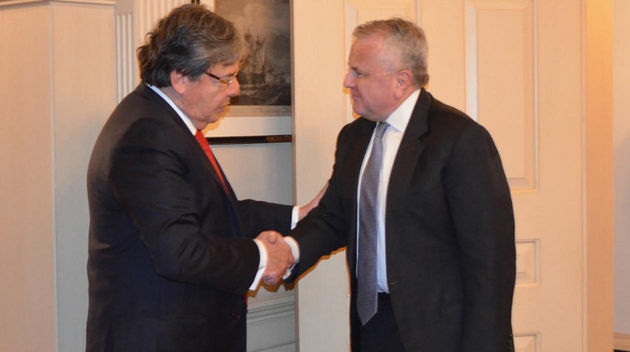 Carlos Holmes Trujillo se reunió con el Subsecretario de Estado, John Sullivan