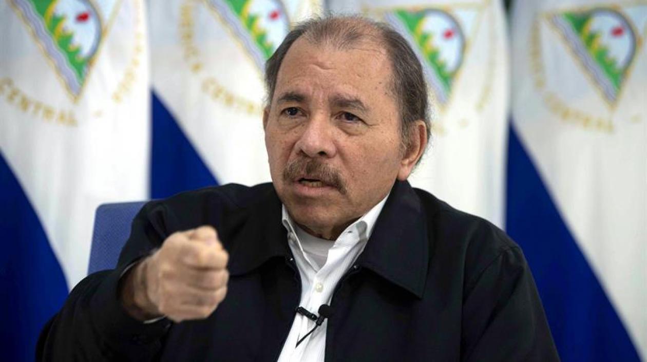 El presidente de Nicaragua, Daniel Ortega