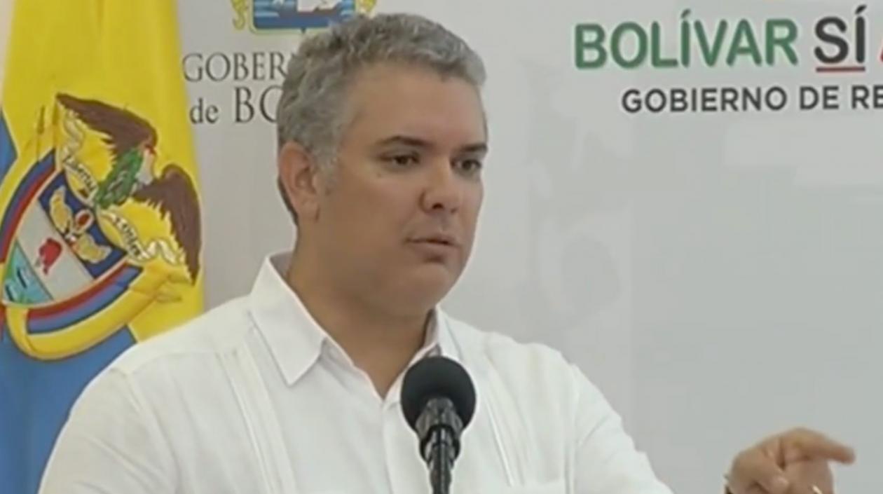 Iván Duque, presidente de Colombia.