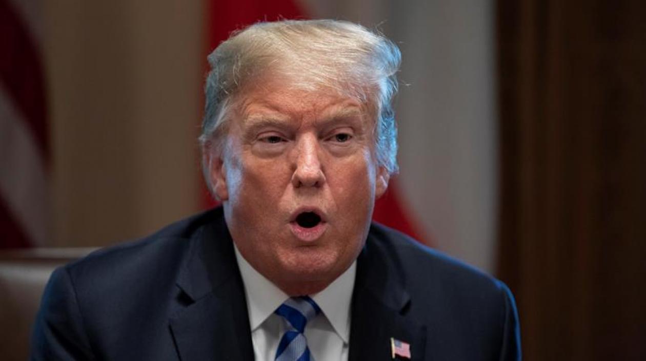 Donald Trump, presidente de Estados Unidos.