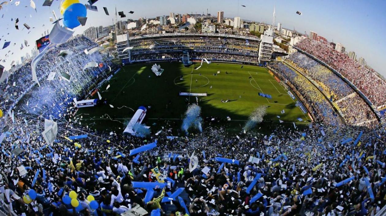 Estadio de la Bombonera. 