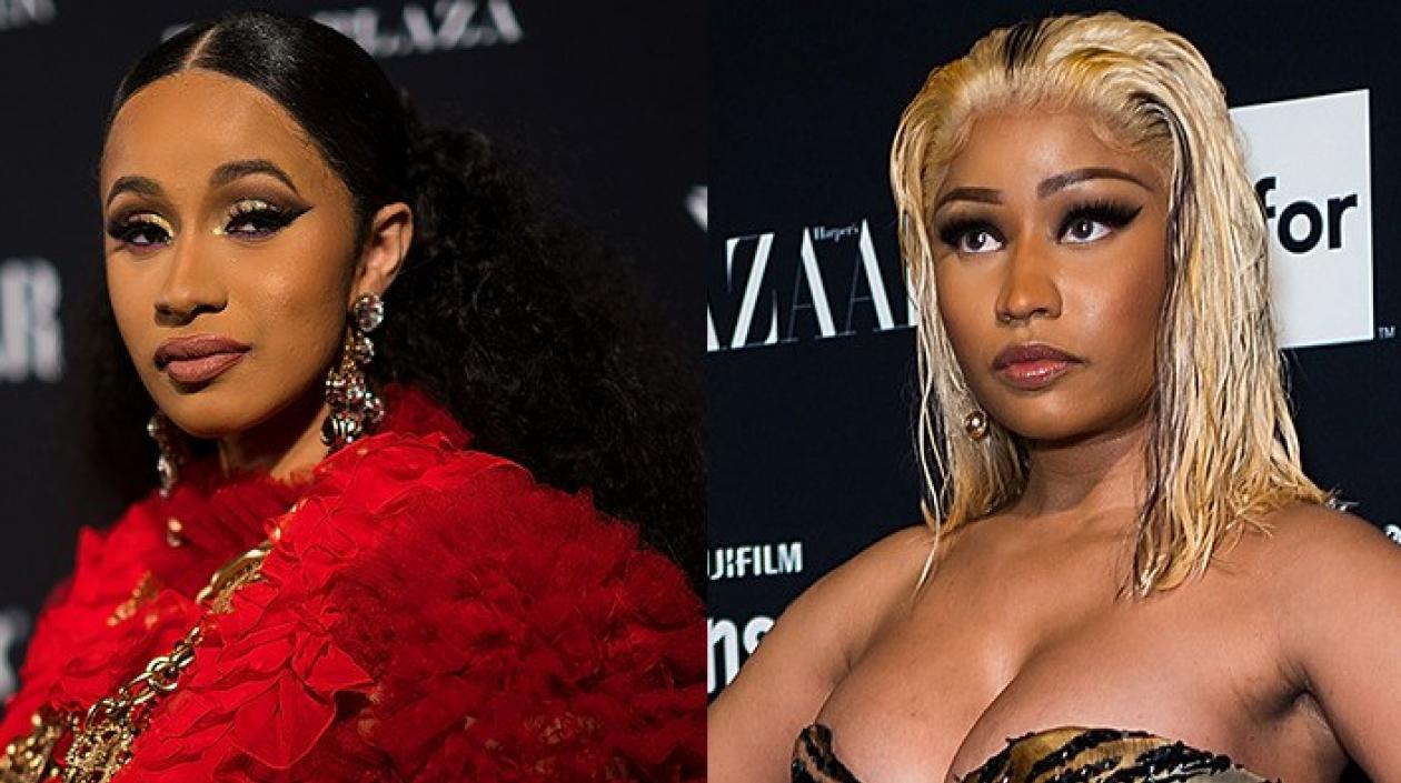 Cardi B y Nicki Minaj pelearon en una fiesta de Harper Bazaar.