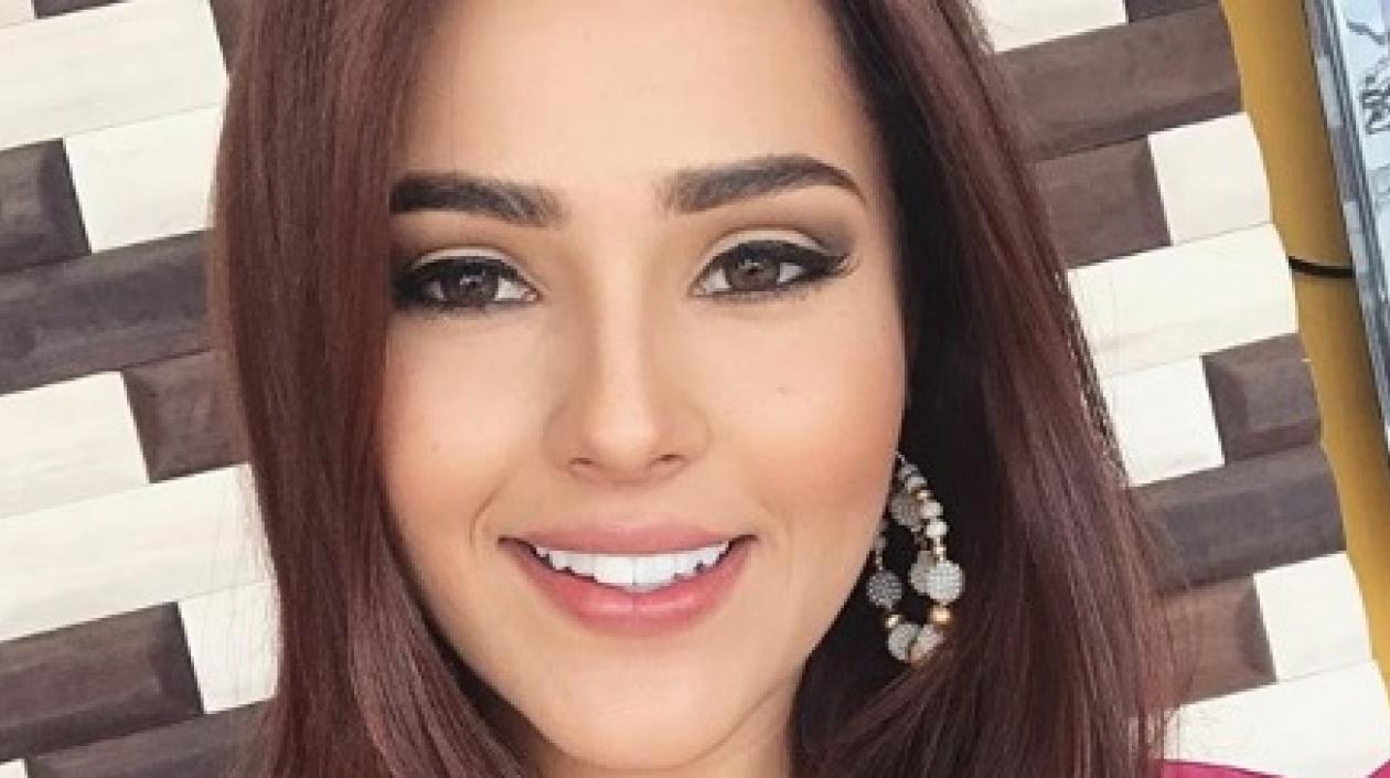 Juliana Díaz Rueda, exSeñorita Santander 2018.