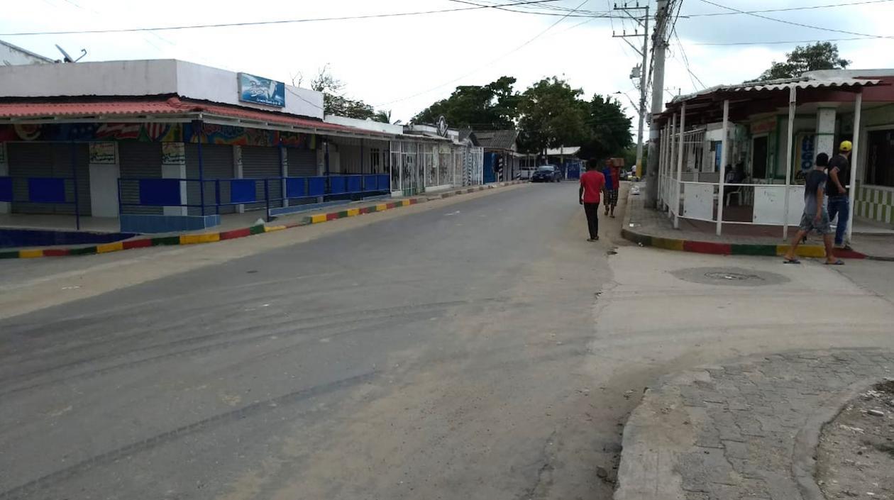 Lugar donde ocurrieron los hechos.