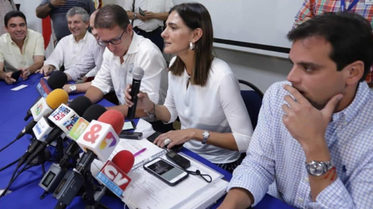 Ángela María Orozco, ministra de Transporte.