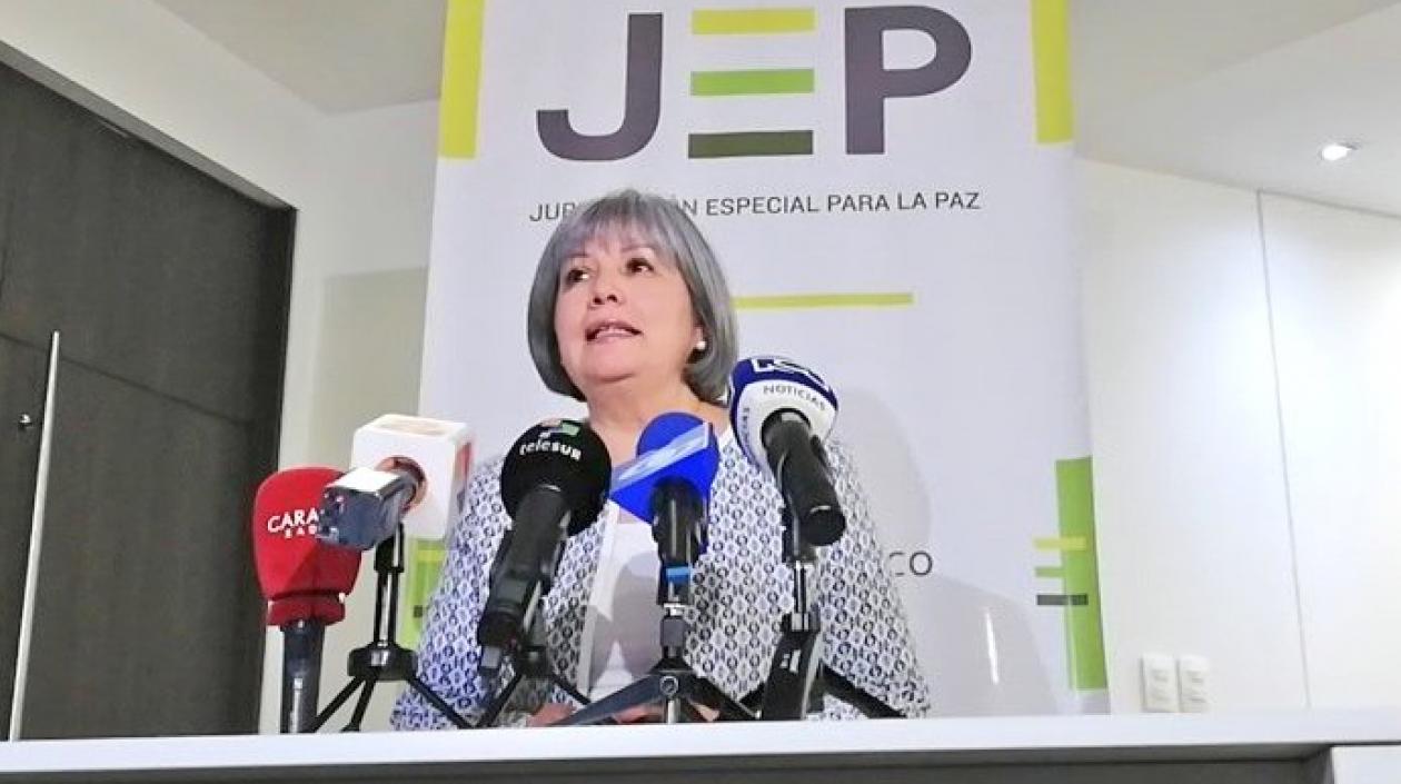 Patricia Linares, Presidenta de la JEP.