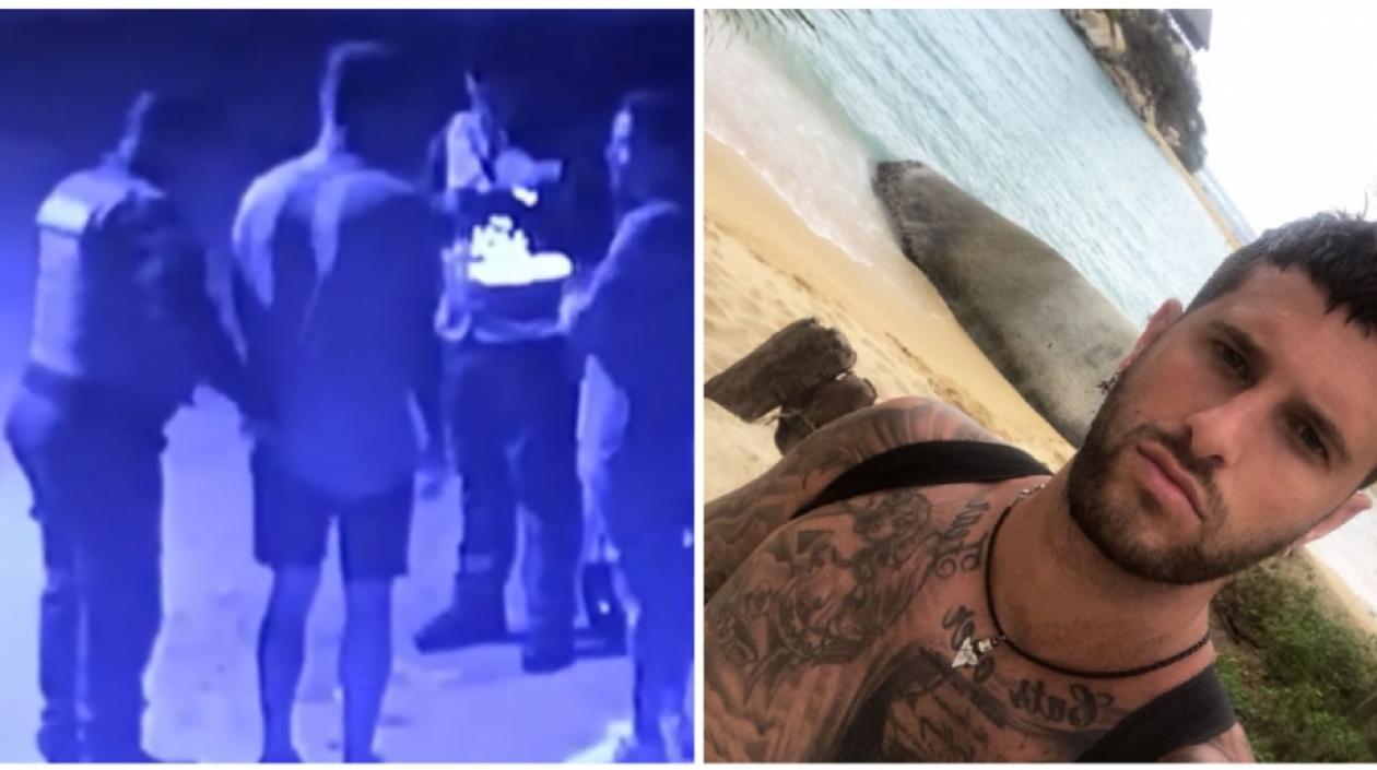 Alberto Rosa es el turista que denuncia que fue víctima del robo por parte de los policías.