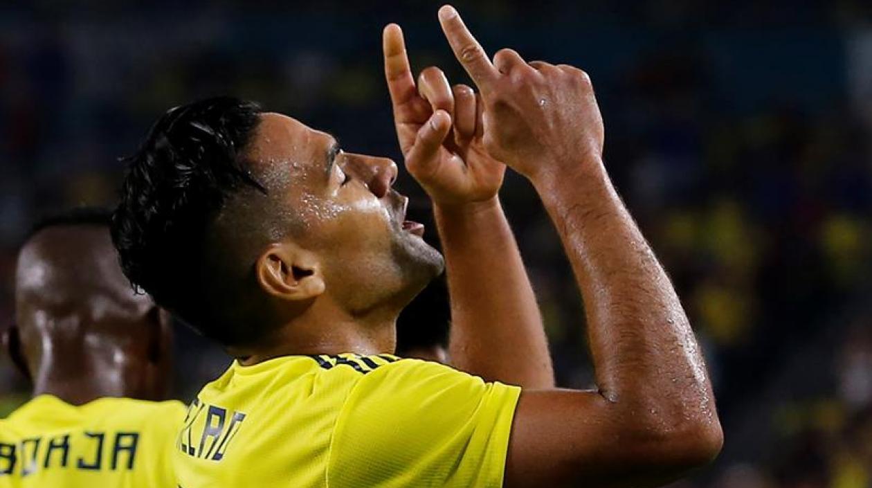 Radamel Falcao García. 