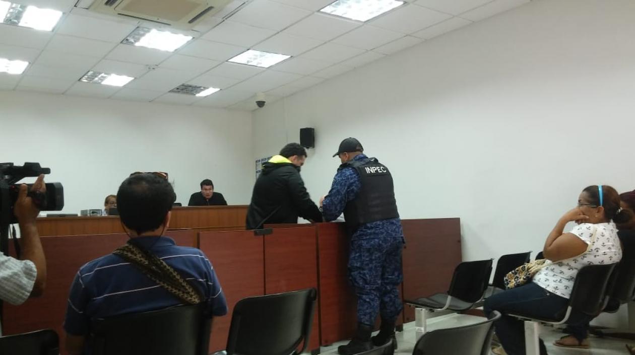 La audiencia de verificación de allanamiento y sentencia contra el expolicía Alexander Rivera Medina