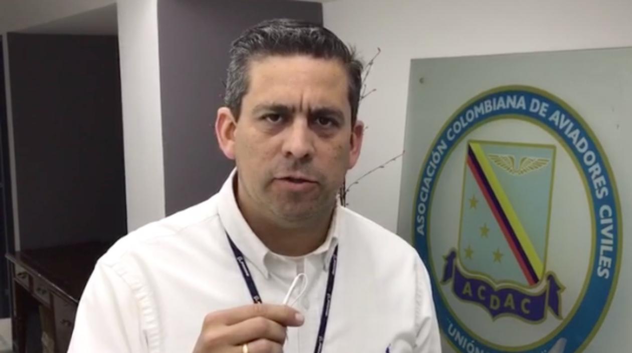 Capitán Jaime Hernández, presidente de Acdac.