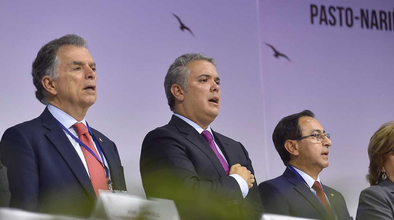 El Presidente de la República, Iván Duque. 