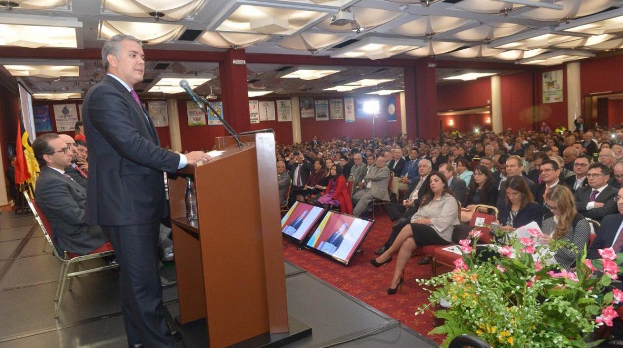El Presidente de la República, Iván Duque. 