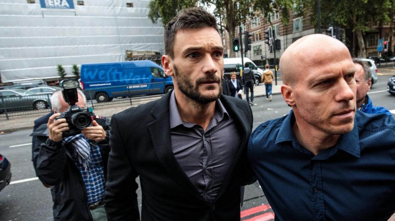 Hugo Lloris, arquero de Francia. 