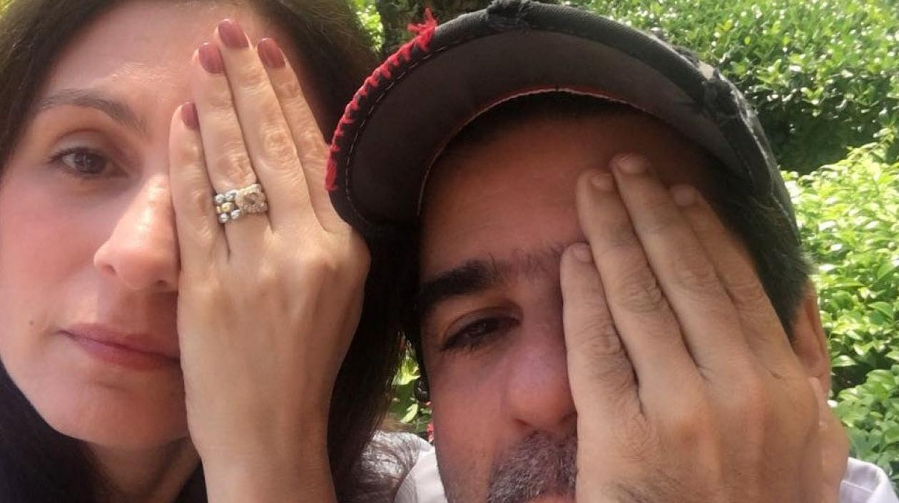 La primera Dama del Distritro, Katia Nule y el Alcalde de Barranquilla, Alejandro Char. 