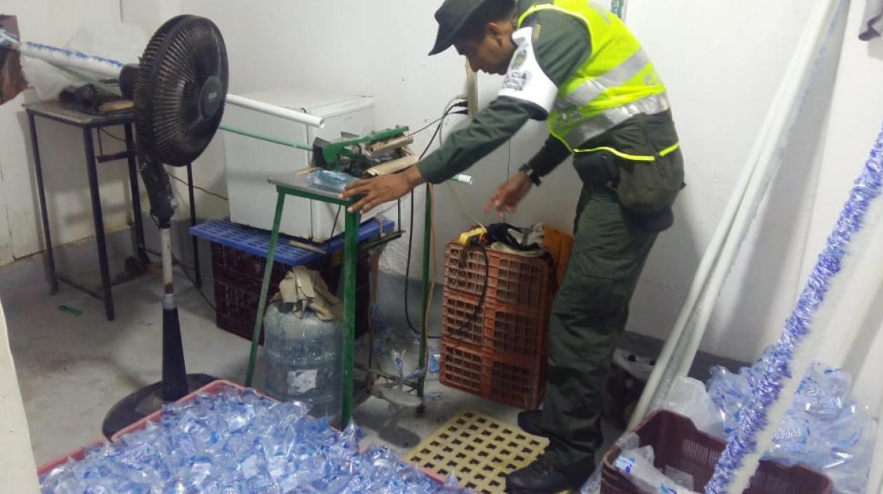 Momentos del operativo.