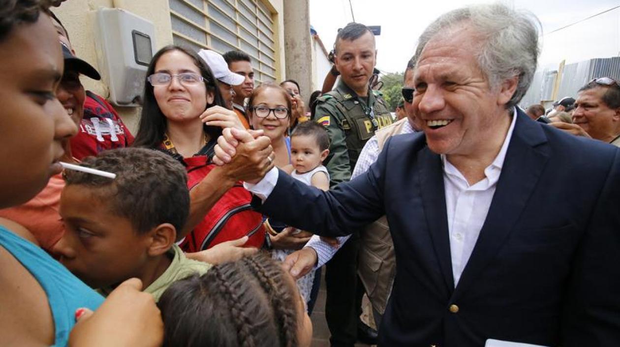 El secretario general de la Organización de Estados Americanos (OEA), Luis Almagro. 