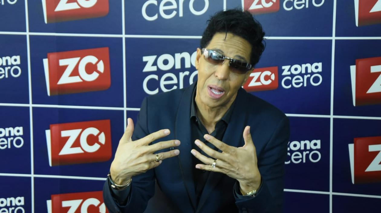 El merenguero Bonny Cepeda.